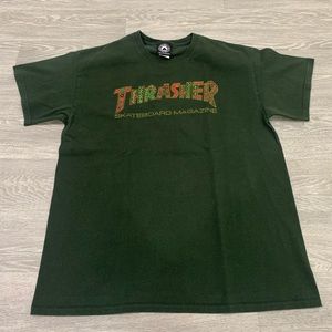 Unisex T-Shirt~Thrasher Magazine~Medium~Aztec Design.